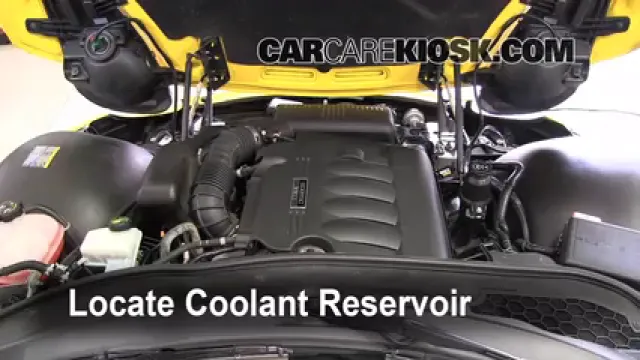2007 Pontiac Solstice 2.4L 4 Cyl. Coolant (Antifreeze) Check Coolant Level
